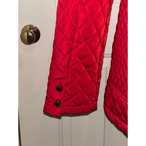 Calvin Klein Red Puffer Jacket / Coat Large Winter - Picture 8 of 16